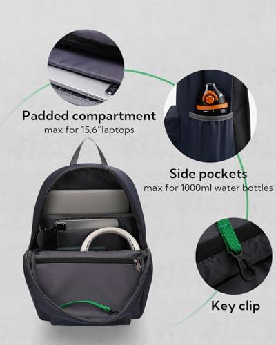 Image du produit Only-Bags.Store Sac à dos scolaire léger : sac d'école décontracté avec compartiment pour ordinateur portable sac à (20 l)