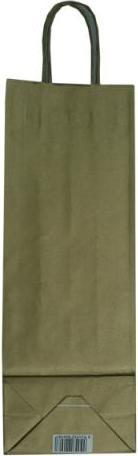 Produktbild Carpad Flaschentasche Kraftpapier gold, aus braunem Kraftpapier 120g/qm