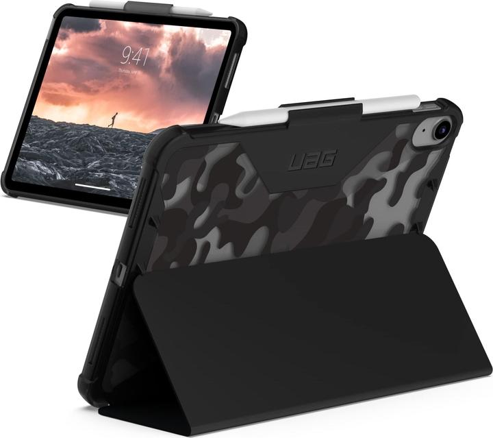 Productafbeelding UAG Plyo - obudowa ochronna z uchwytem do Apple Pencil do iPad 10.9" 10 generacja (midnight camo) (iPad)