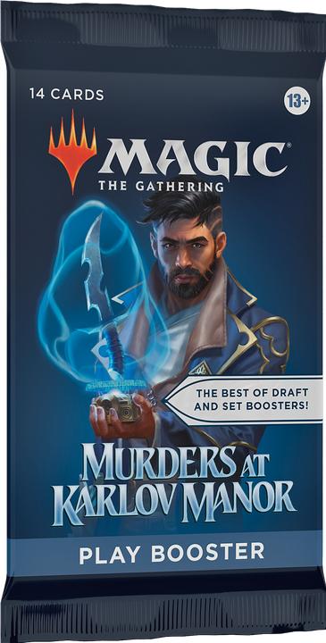 Image du produit Magic the Gathering Murders At Karlow Manor 1 Play Booster English Edition (Anglais, Pack de boosters)