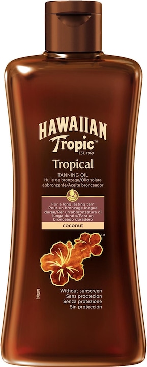 Produktbild Hawaiian Tropic Tropical Tan Oil Dark (Selbstbräunungsöl, 200 ml)