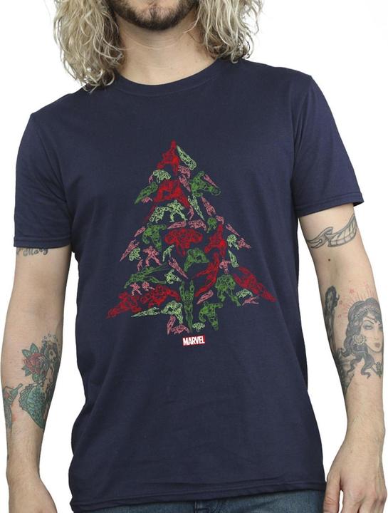 Produktbild Avengers Christmas Tree TShirt (3XL)