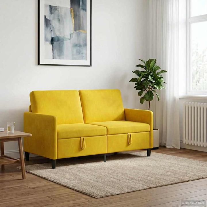 Produktbild vidaXL Sofa mit Stauraum (2-Sitzer)
