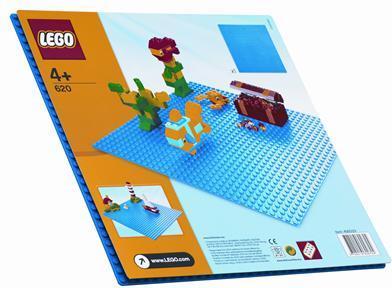Produktbild LEGO Steine Co. Blaue Bauplatte (620)