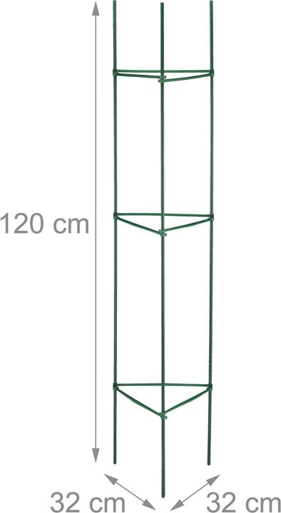 Immagine prodotto Relaxdays 4xsupporti-rampicanti (32 cm, 32 cm)