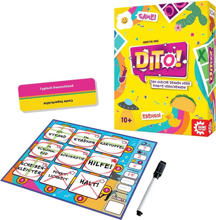 Productafbeelding Game Factory Dito (Duits, 3 - 7 Spelers)
