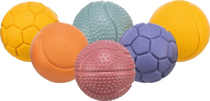 Trixie Bal Natuurrubber Assorti - 4,5 Cm (Ballspielzeug Katze)