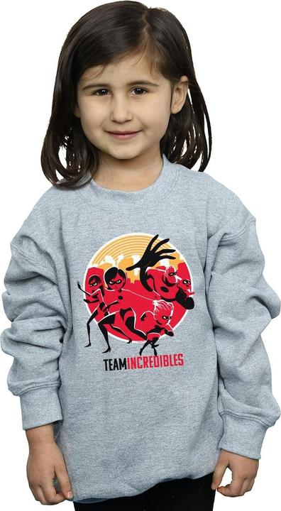 Image du produit Disney - Sweat INCREDIBLES TEAM INCREDIBLES - Fille (128)