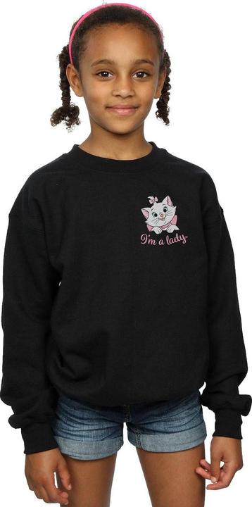 Immagine prodotto Disney Aristocats Marie I'm A Lady Breast Print Felpa Ragazze (128)