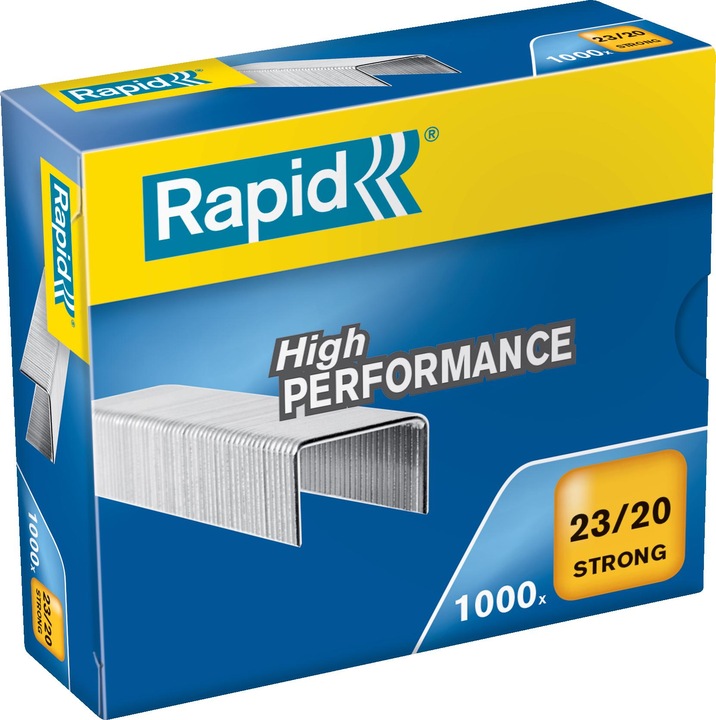 Actual product image Rapid Staples 23/20mm 24870400 1000 pieces strong (1000 x)