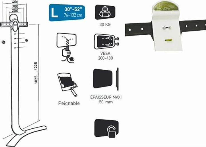 Produktbild Erard Standit 400 (65", 30 kg)