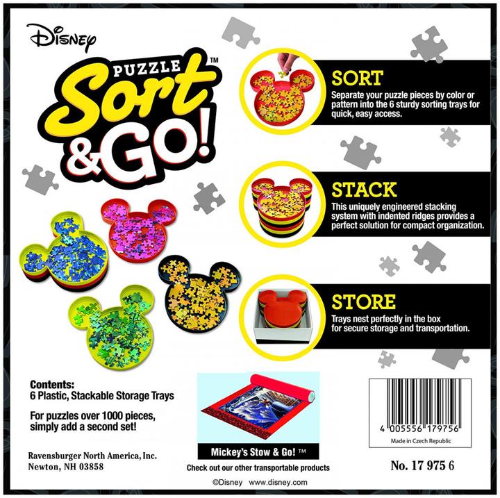 Produktbild Ravensburger Mickey"s Sort & Go! (1000 Teile)