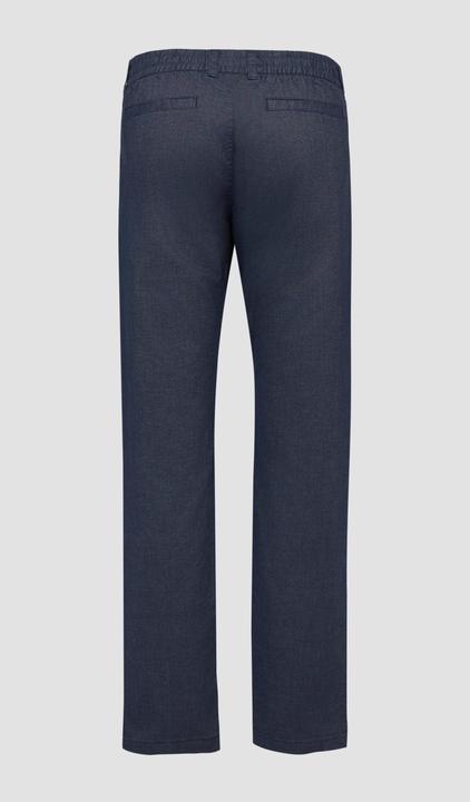 Immagine prodotto s.Oliver Phoenix: Fein gemusterte Chino mit Elastikbund (W33/L34)