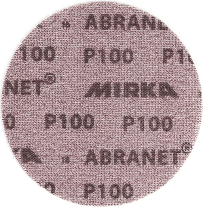 Produktbild Mirka ABRANET Schleifscheiben Grip 150mm P100 50 Stk. ( 5424105010 ) (100)