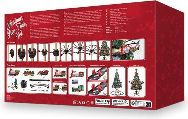 Produktbild Mikamax Christmas Tree Train Set (31 -teilig)