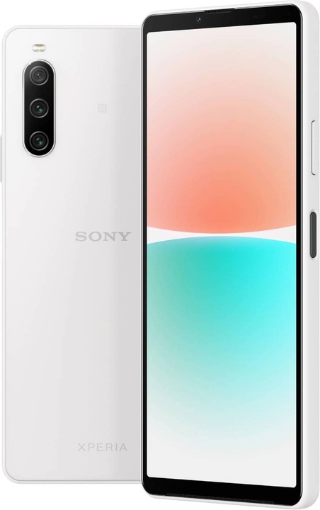 Produktbild Sony Xperia 10 IV (128 GB, Weiss, 6", SIM + eSIM, 12 Mpx, 5G)