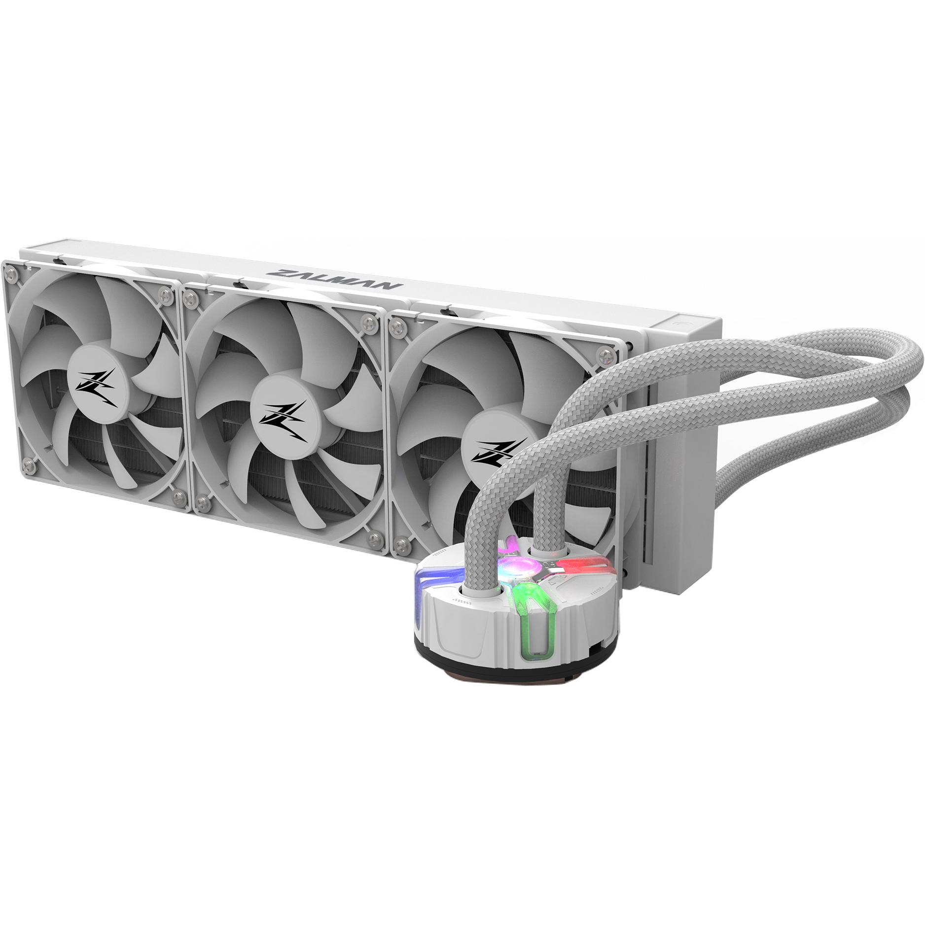 Zalman Reserator5 Z36 computer liquid cooling Chipset, CPU Wasserkühler, Schwarz