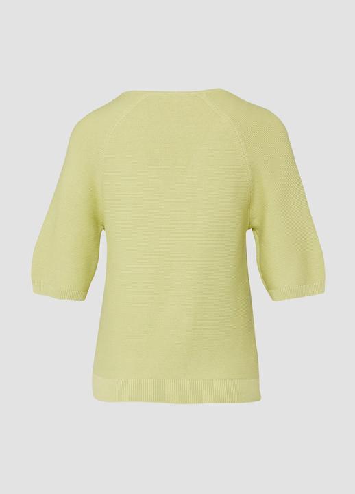 Produktbild s.Oliver Strickpullover aus Baumwollmix mit V-Ausschnitt (48)