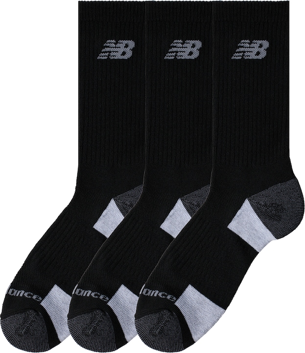 Actual product image New Balance Performance Cushioned Crew 3 Pack (L)