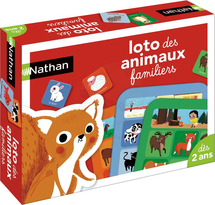 Nathan 30053 Brettspiel Kartenspiel Matching (Französisch, 1 - 5 Spieler)