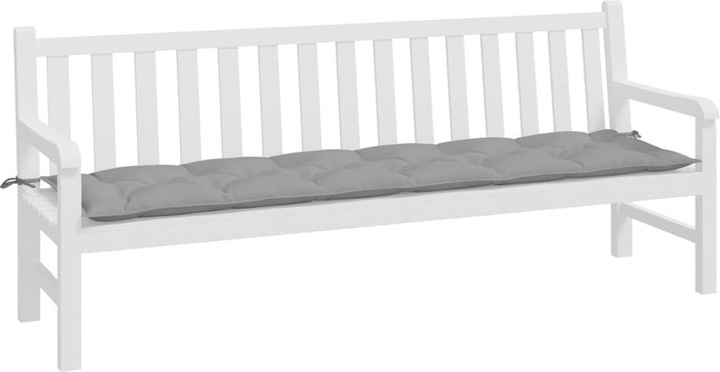 Actual product image VidaXL Garden bench cushion O x ford fabric (200 x 50 x 7 cm)