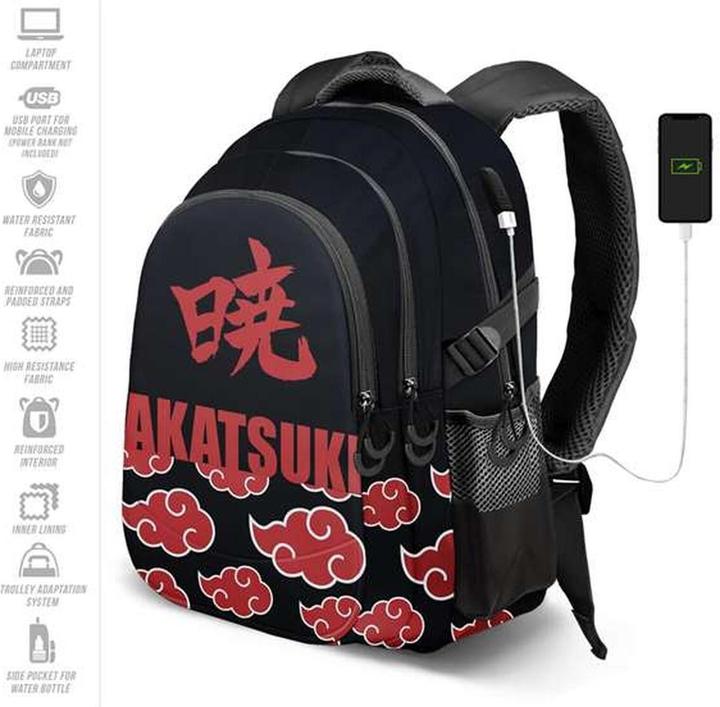 Actual product image Karactermania Naruto Shippuden Backpack Kanji Running (32 l)