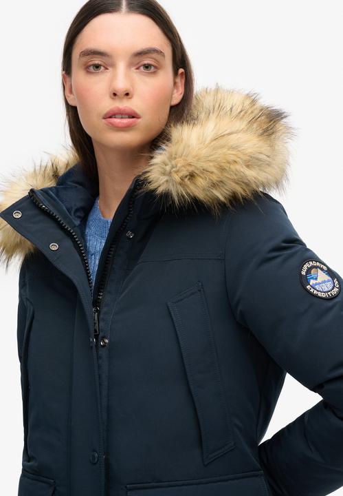 Produktbild Superdry Everest Parka mit Kunstfellbesatz (12XL)