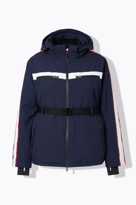 Actual product image Ulla Popken Triple Function Racing Stripe Jacket (54)