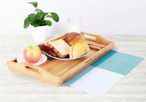 Actual product image Quttin foldable bamboo table 50x30cm