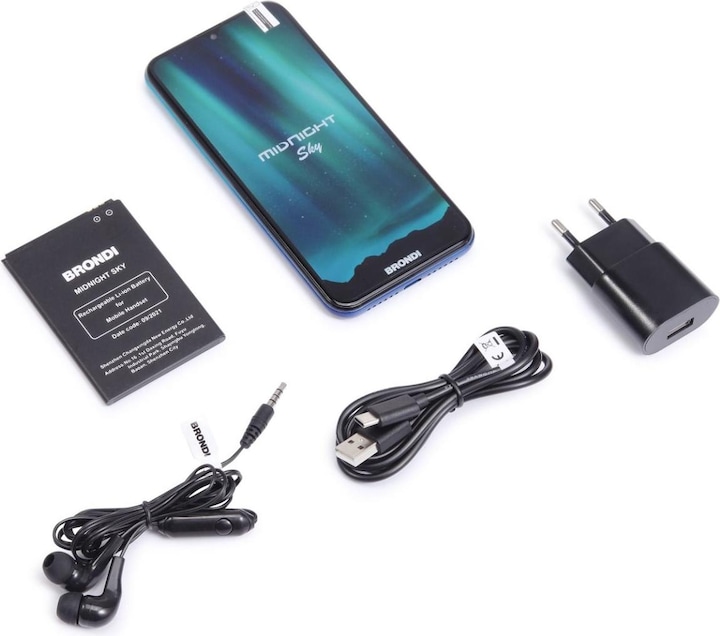 Produktbild Brondi Midnight Sky (16 GB, Midnight Sky, 6", Dual SIM, 8 Mpx, 4G)