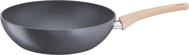 Actual product image Tefal Natural Force G2661902 Pan Wok / Frying Pan Round (28 cm, Wok, Aluminium)