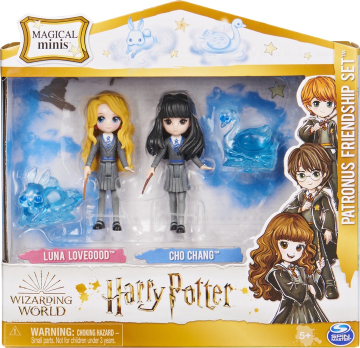 Actual product image Spin Master Wizarding World Harry Potter - Friends playset with Luna Lovegood and Cho Chang collectible figures
