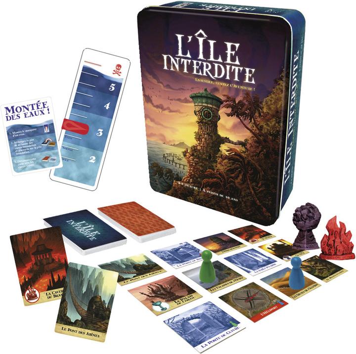 Actual product image Cocktail games L'île interdite (French, 2 - 4 Players)