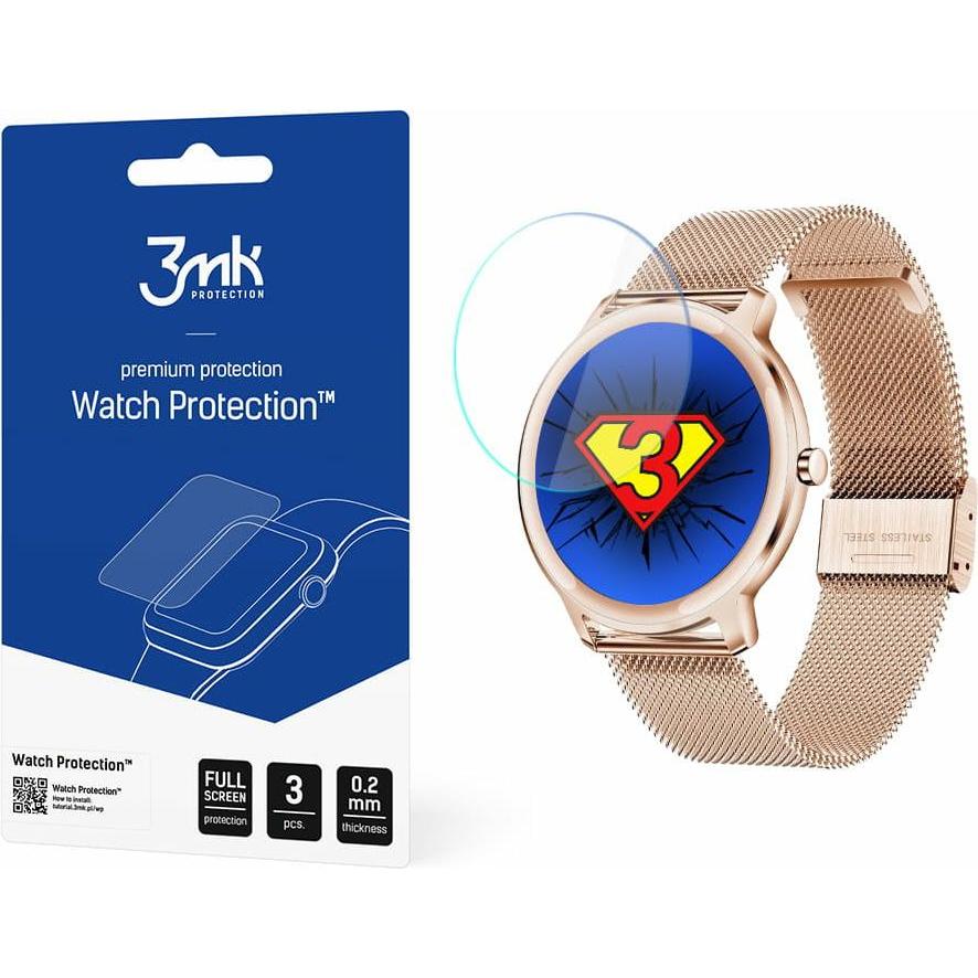 Thumbnail - 3MK protective film Watch Protection ARC for Rubicon RNBE66, Smartwatch Zubehör