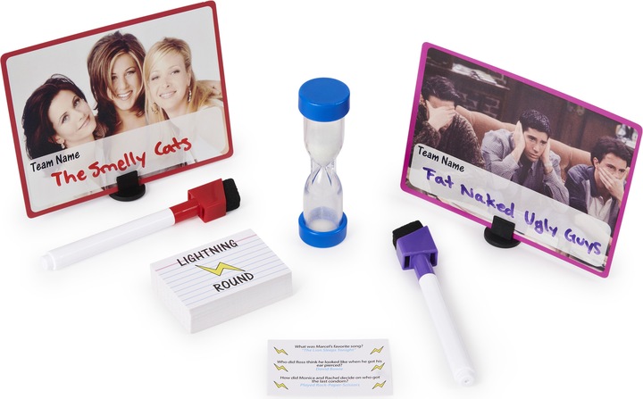 Produktbild Spin Master Games Fernsehserie Friends, The One with the Apartment Bet Party Game für Erwachsene und Teenager