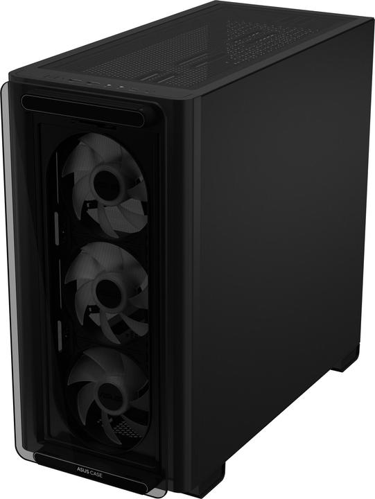 Actual product image ASUS Go A23 PLUS TG ARGB BLACK (mATX, Mini-ITX)