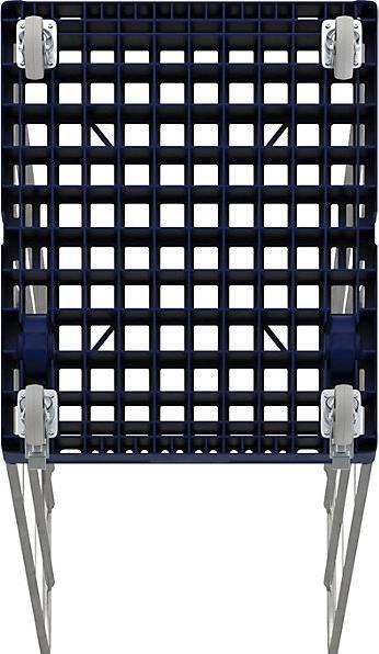 Actual product image kaiserkraft Roll container, hot-dip galvanized (500 kg)
