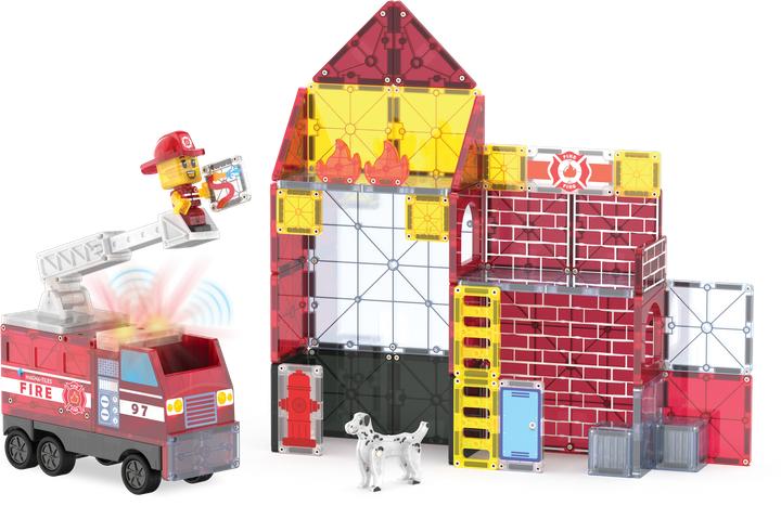 Produktbild Magna-Tiles Fire Station