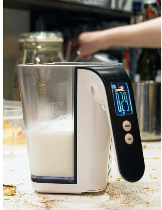 Productafbeelding Toya Lund Digitale Keukenweegschaal 68364 - Maatbeker - Wit - 2 KG - tot 1200ML