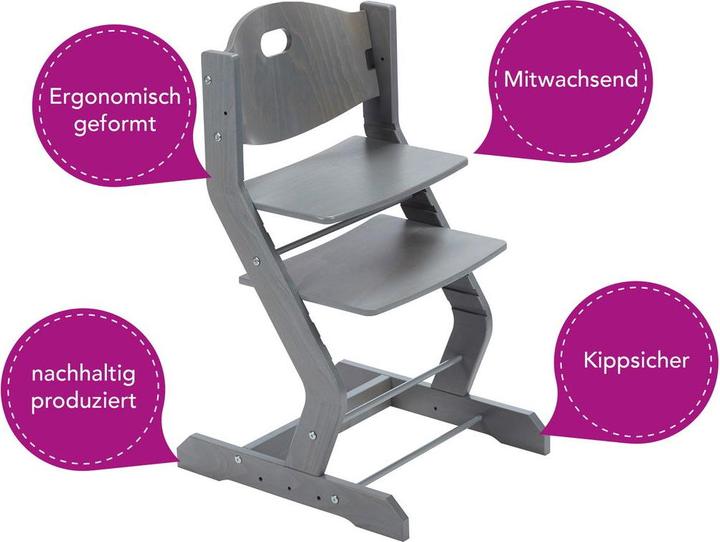 Produktbild Tissi ® Kinderhochstuhlset mit Grundgestell und Bügel (Hochstuhl)