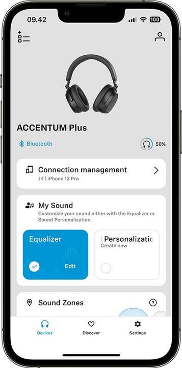 Produktbild Sennheiser Accentum Plus (ANC, 50 h, Kabellos)