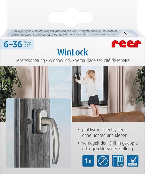 Actual product image Reer Window and balcony door security