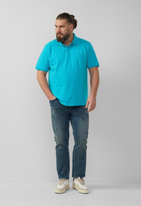 Produktbild S.Oliver Polo-Shirt Poloshirt aus Baumwollpiqué (5XL)