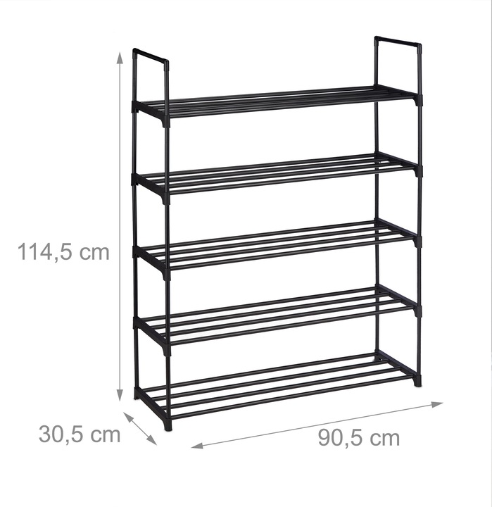 Actual product image Relaxdays Baylee (90.5 x 30.5 x 114.5 cm)