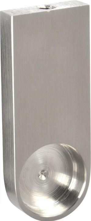 Simausrom Schrankrohrlager Endstück rund 25 mm Edelstahl