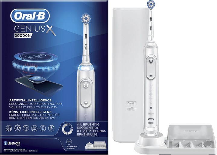 Actual product image Oral-B Genius X 80324759 Electric Toothbrush Adult Rotating Vibrating Toothbrush (Oscillating toothbrush)