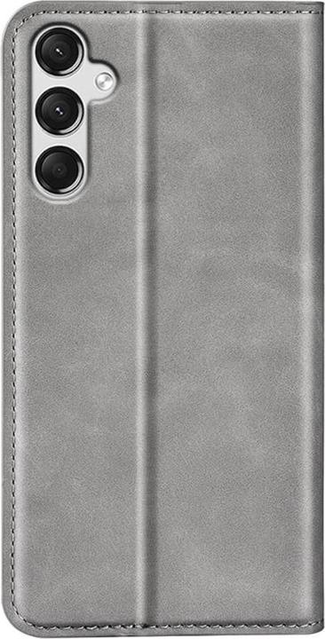 Produktbild Cover-Discount Galaxy A25 5G - Stand Flip Case Hülle grau (Samsung Galaxy A25 5G)