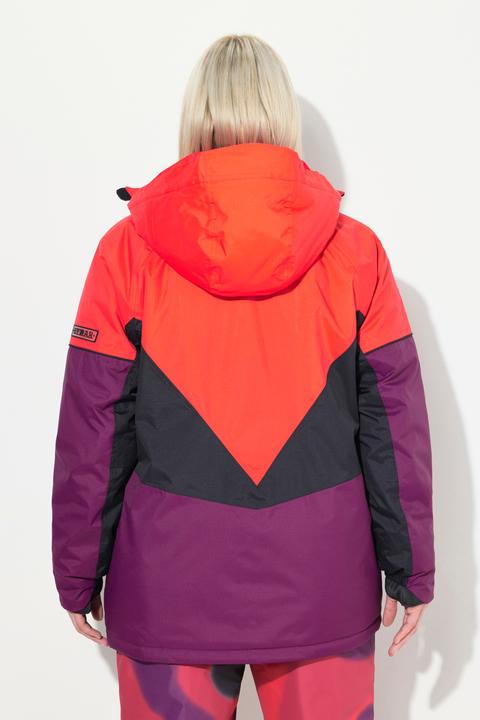 Actual product image Ulla Popken HYPRAR Performance Colorblock Ski Jacket (56)