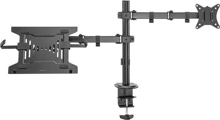 Immagine prodotto LogiLink Staffa per monitor 2 volte, monitor da 1732", notebook/tablet da 1015,6". (Tavolo, 32")