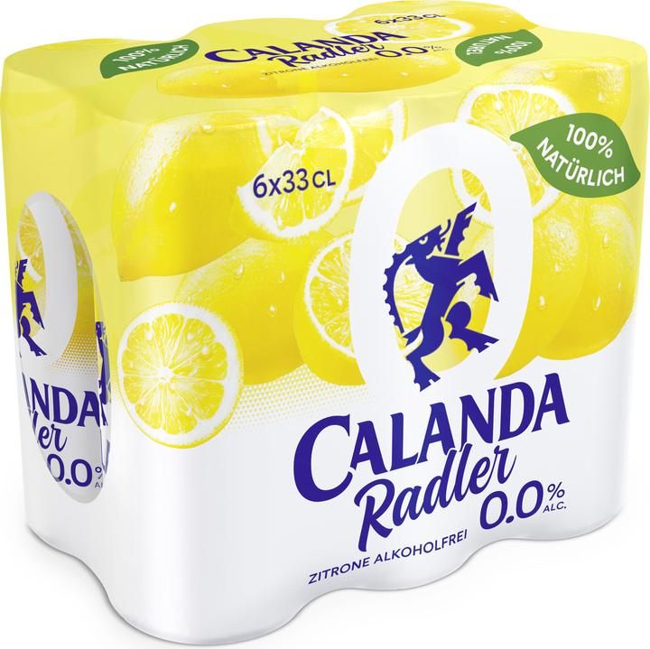 Produktbild Calanda Radler (6 x 33 cl)
